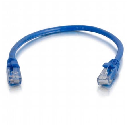 25ft Cat6 550 MHz Snagless Patch Cable - Blue - 50pk